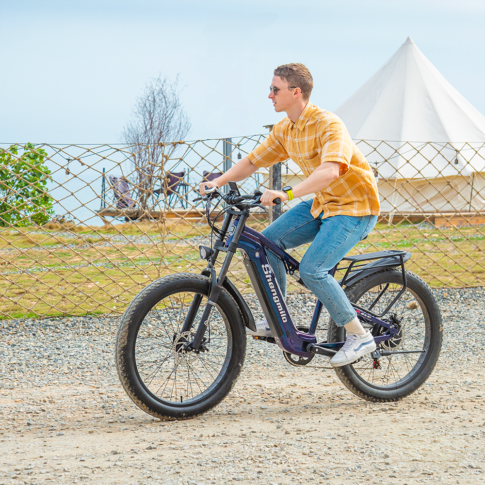 Shengmilo MX03 full suspension e-bike 48V 17.5AH 90KM