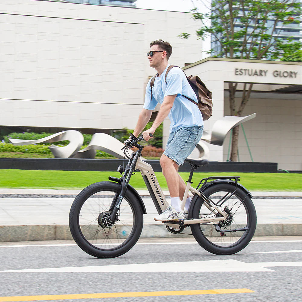 Shengmilo S700 1000W*2 Dual Motor Electric Bike 17.5Ah Samsung Battery